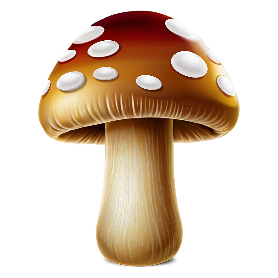 Happy Mushroom Cartoon Png Kre