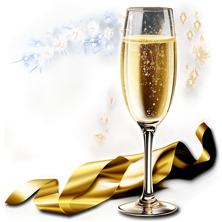 Happy New Year Champagne Toast Png Ihn32