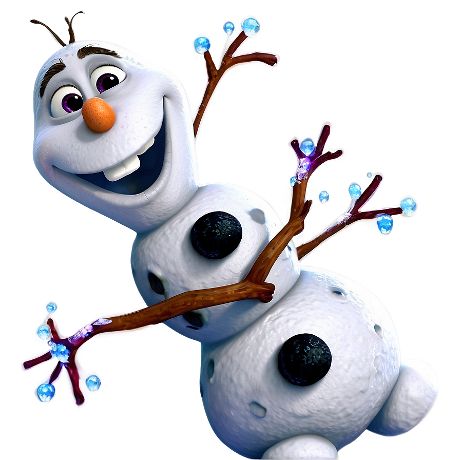 Happy Olaf Cartoon Png 05232024