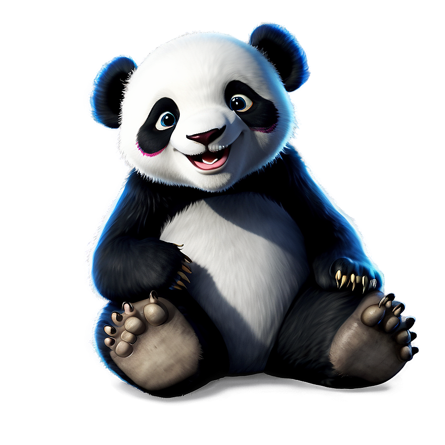 Happy Panda Animation Png 30