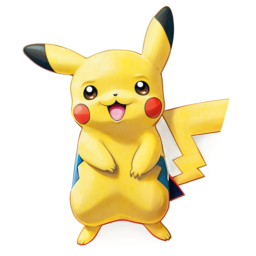 Happy Pikachu Png 05032024