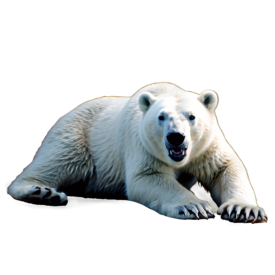 Happy Polar Bear Png 58