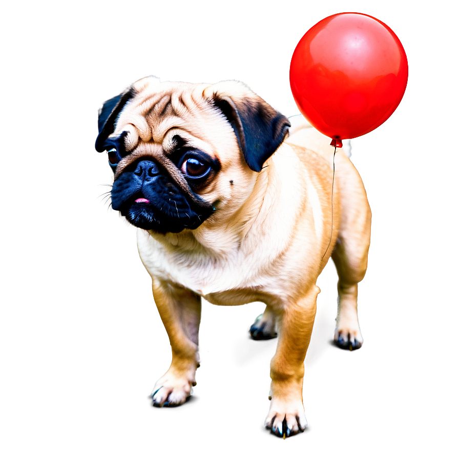 Happy Pug Dog Png Ern11