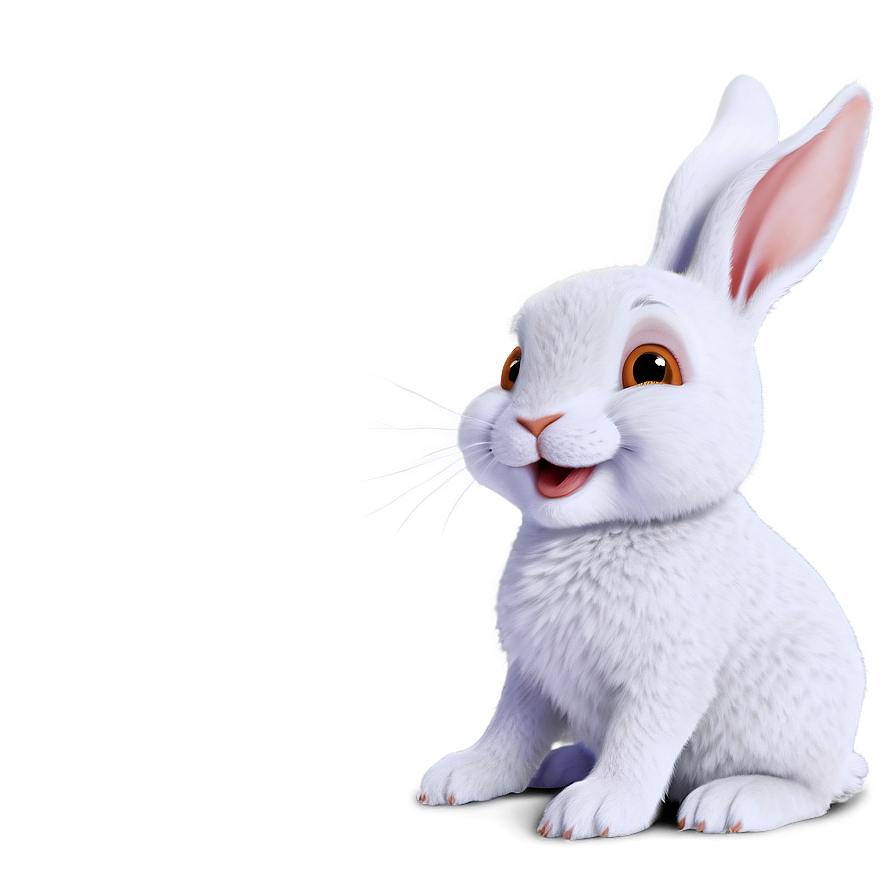 Happy Rabbit Png 19