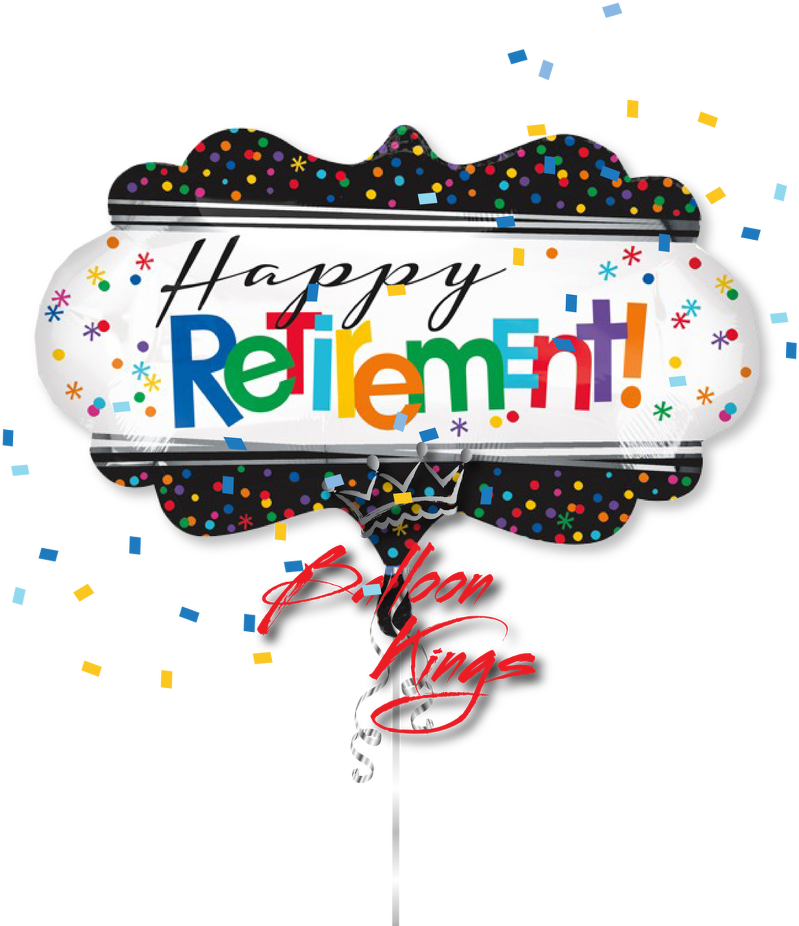 Happy Retirement Celebration Balloon