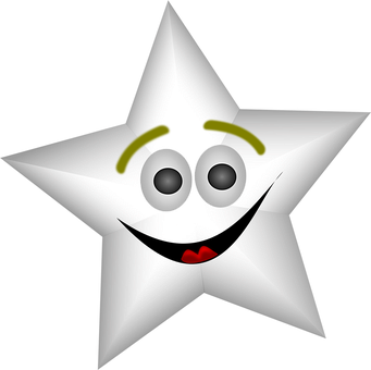 Happy Star Character