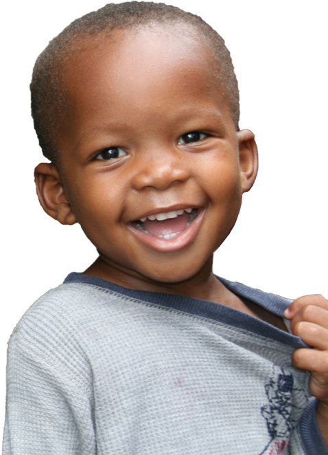 Happy Toddler Smiling Portrait