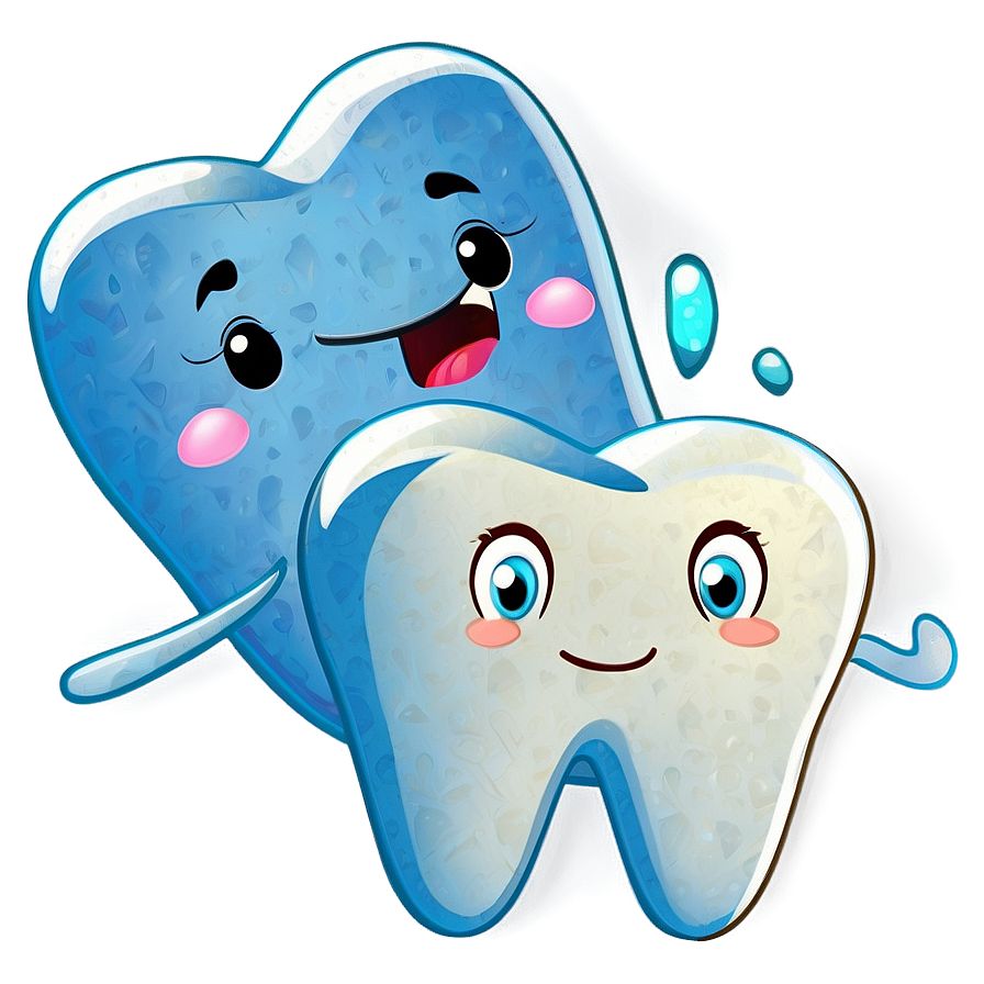 Happy Tooth Character Png 64