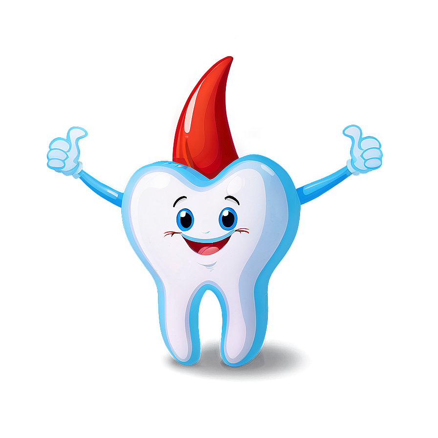 Happy Tooth Character Png Irj