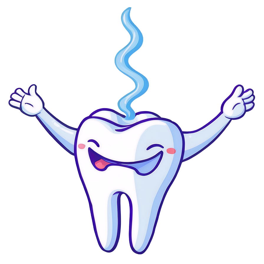 Happy Tooth Character Png Pwa47