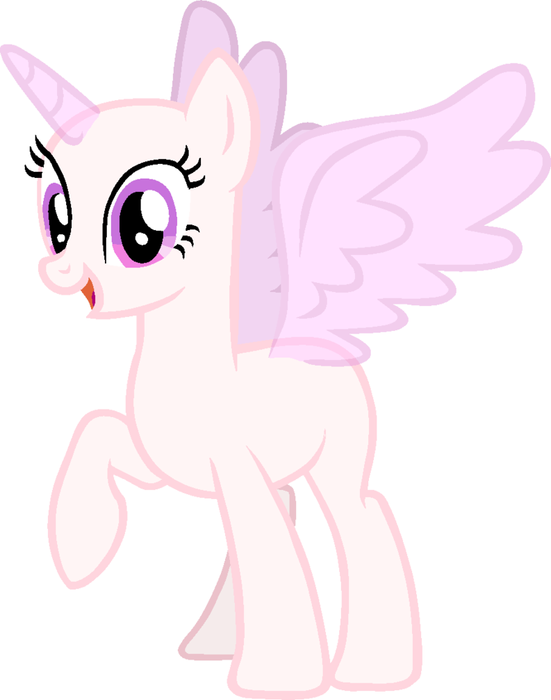 Happy Unicorn Pony Vector