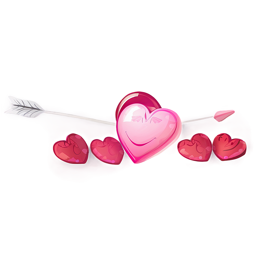 Happy Valentine's Day Cupid Arrow Png 06202024