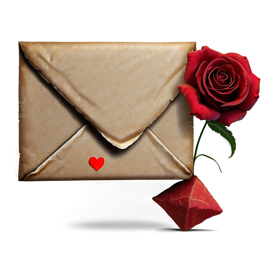 Happy Valentine's Day Love Letter Png Qwr