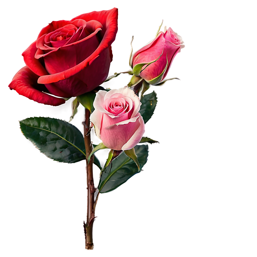 Happy Valentine's Day Roses Png 48