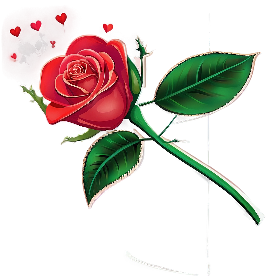 Happy Valentine's Day Roses Png Bcv66