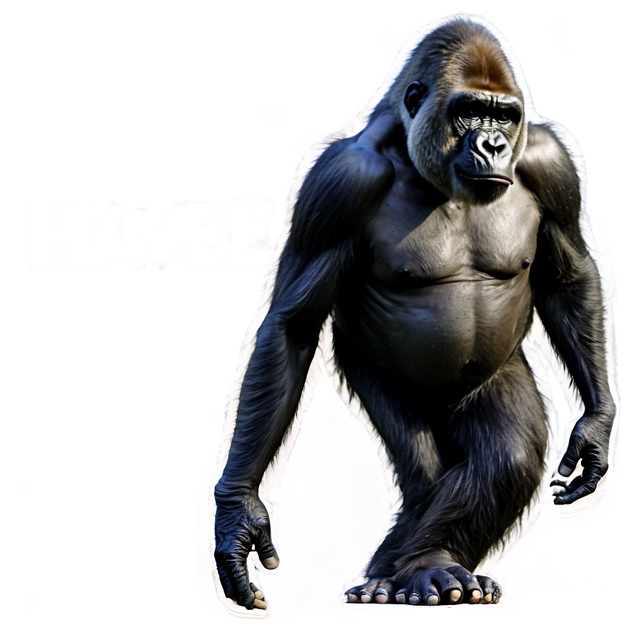 Harambe Silhouette Png Xcq18