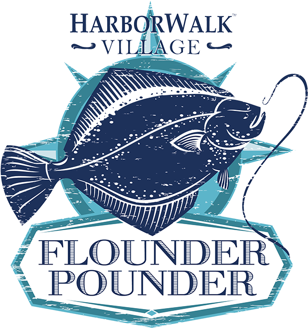 Harborwalk Village Flounder Pounder Logo