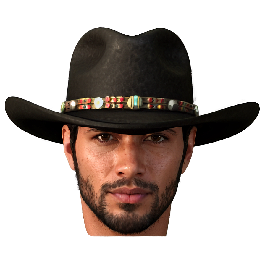 Hard Black Cowboy Hat Png Grk