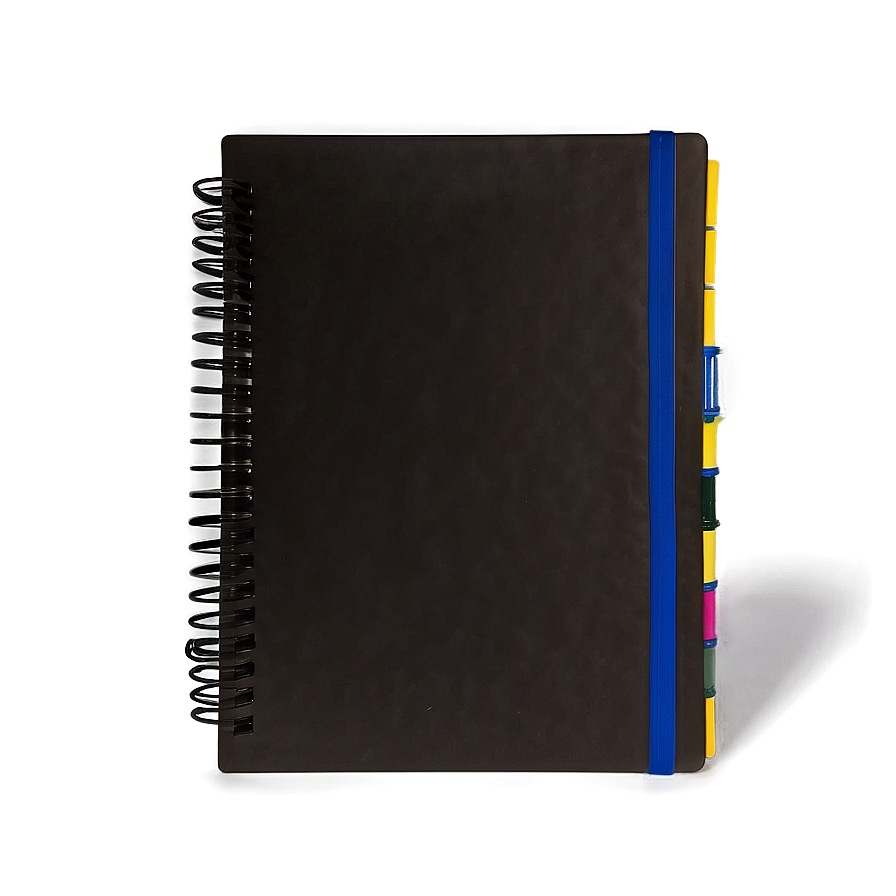 Hard Cover Spiral Notebook Png 45