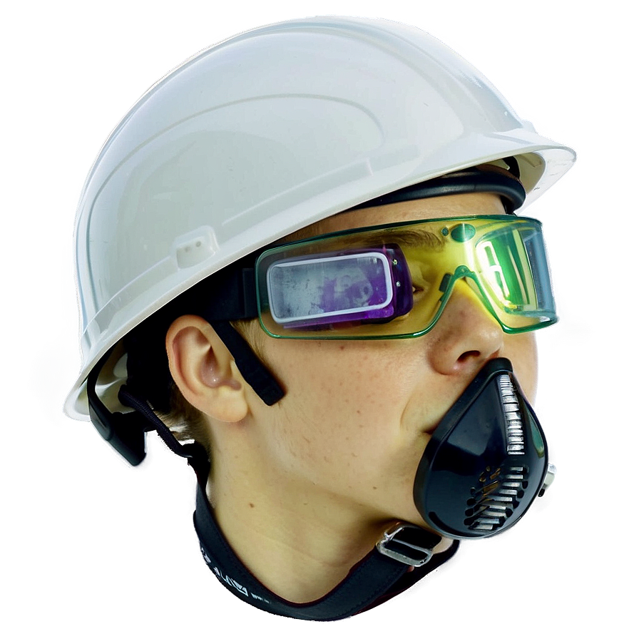 Hard Hat With Goggles Png 05252024