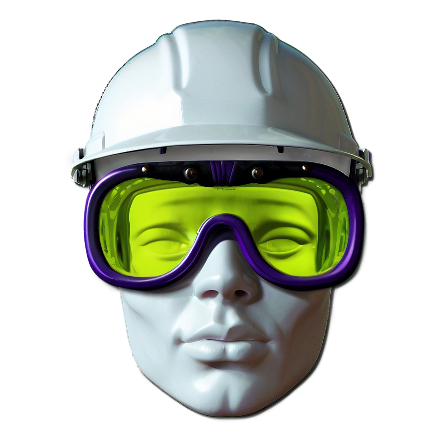 Hard Hat With Goggles Png Ypx3