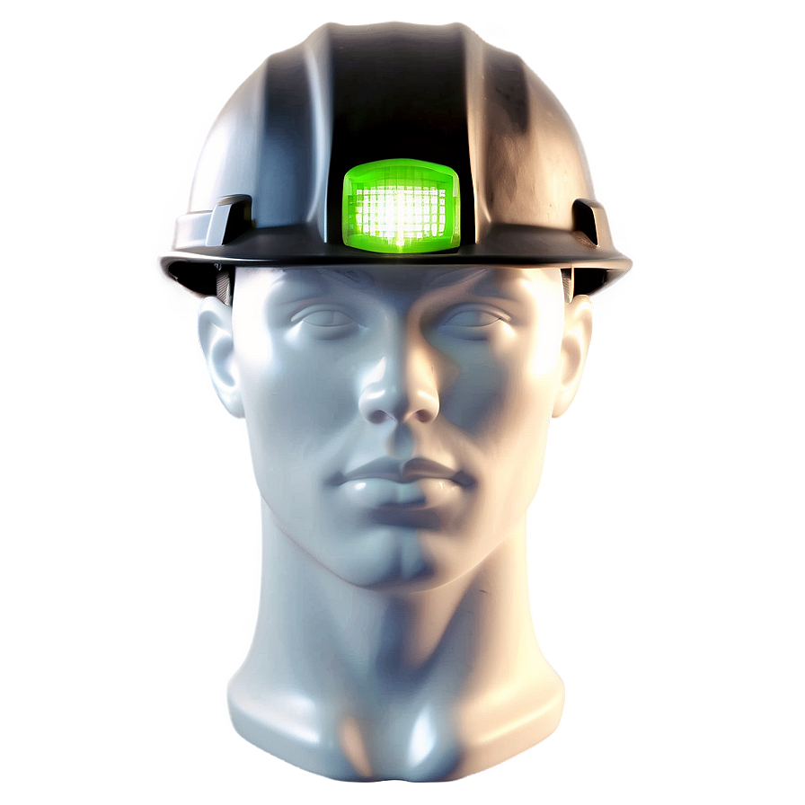 Hard Hat With Headlamp Png Lso99