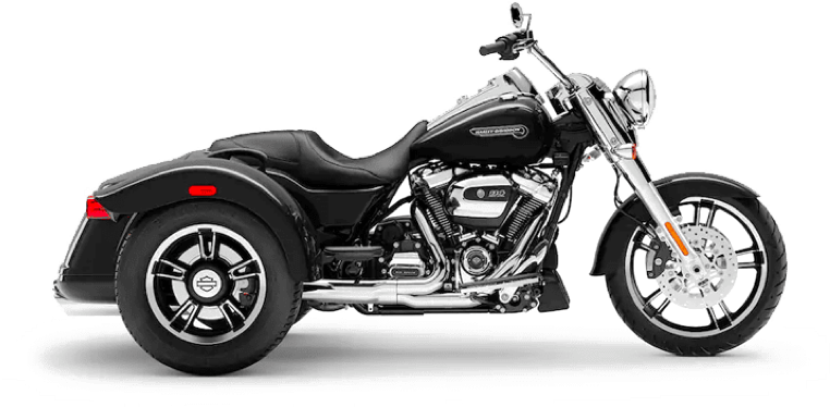 Harley Davidson Black Cruiser Bike