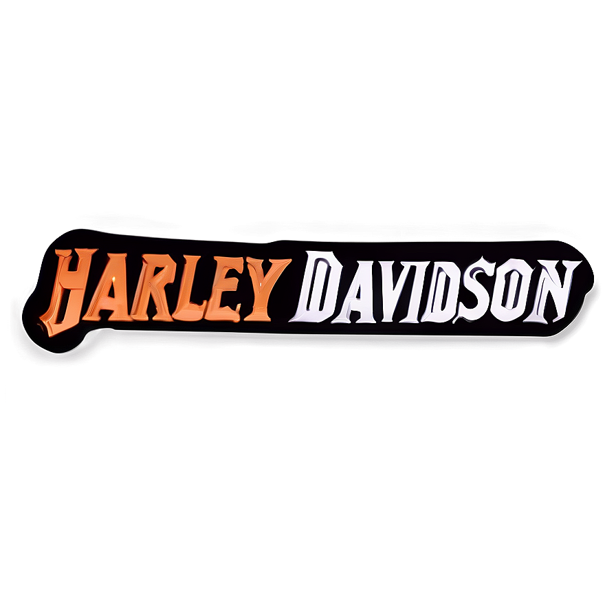 Harley Davidson Logo Black Background Png Sum