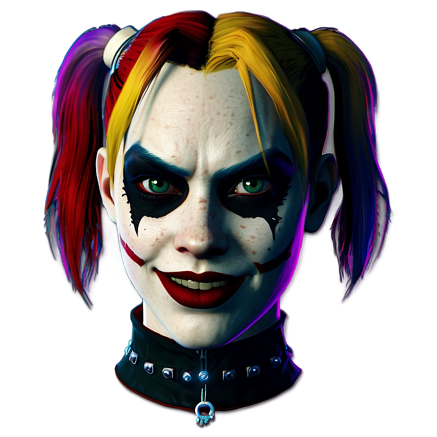 Harley Quinn Arkham Asylum Videogame Png Fey