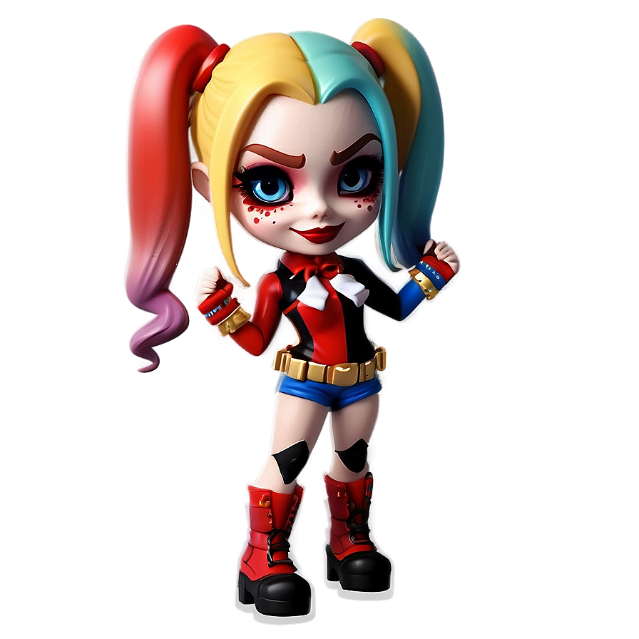 Harley Quinn Chibi Version Png 05212024