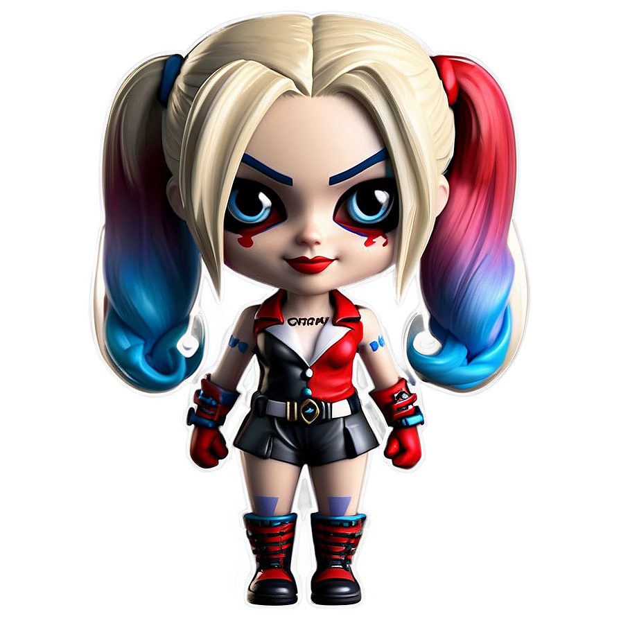 Harley Quinn Chibi Version Png 16