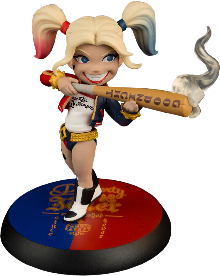 Harley Quinn Figure With Bat