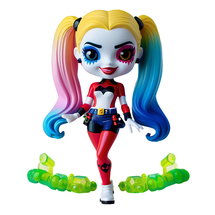 Harley Quinn Funko Pop Style Png Mbt