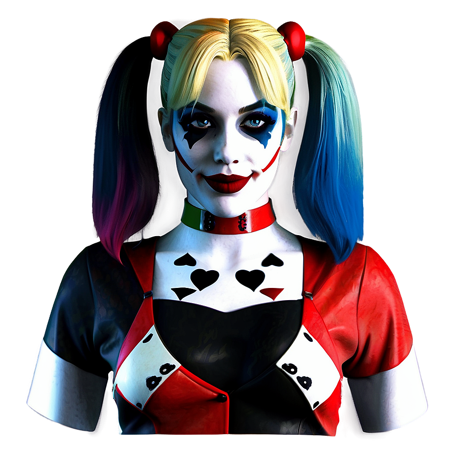 Harley Quinn Traditional Harley Quinn Costume Png 05212024