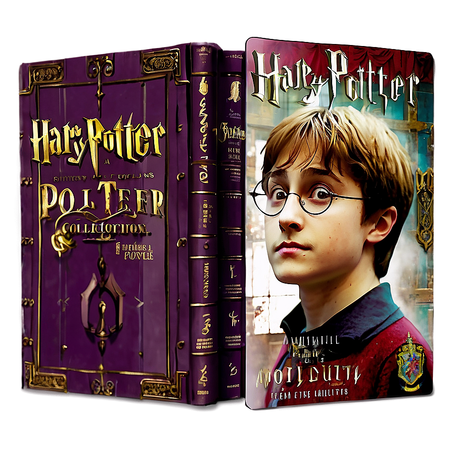 Harry Potter Collector's Editions Png Jei