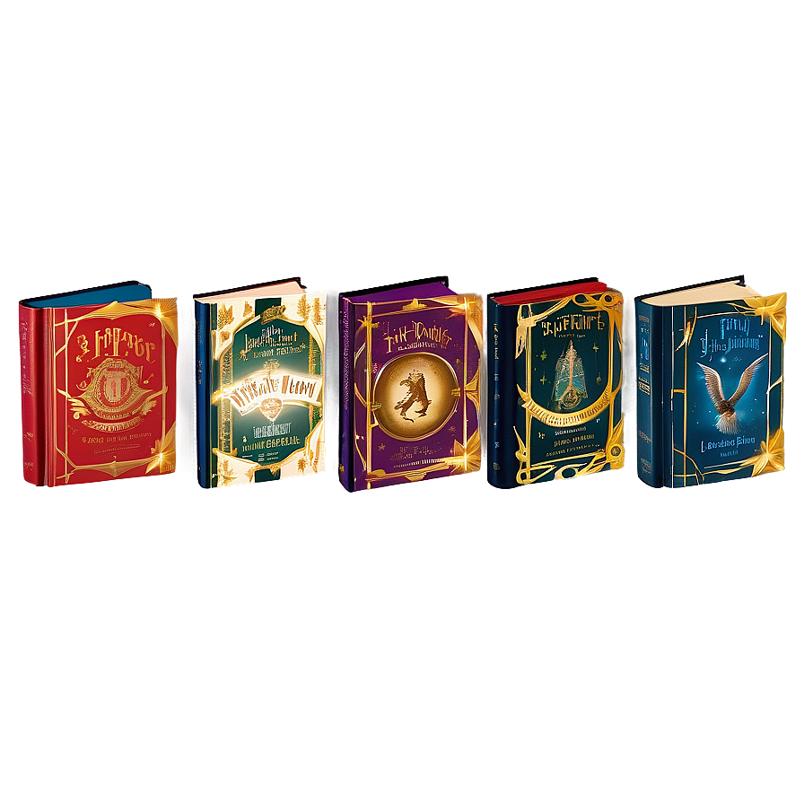 Harry Potter Hardcover Collection Png Sxk