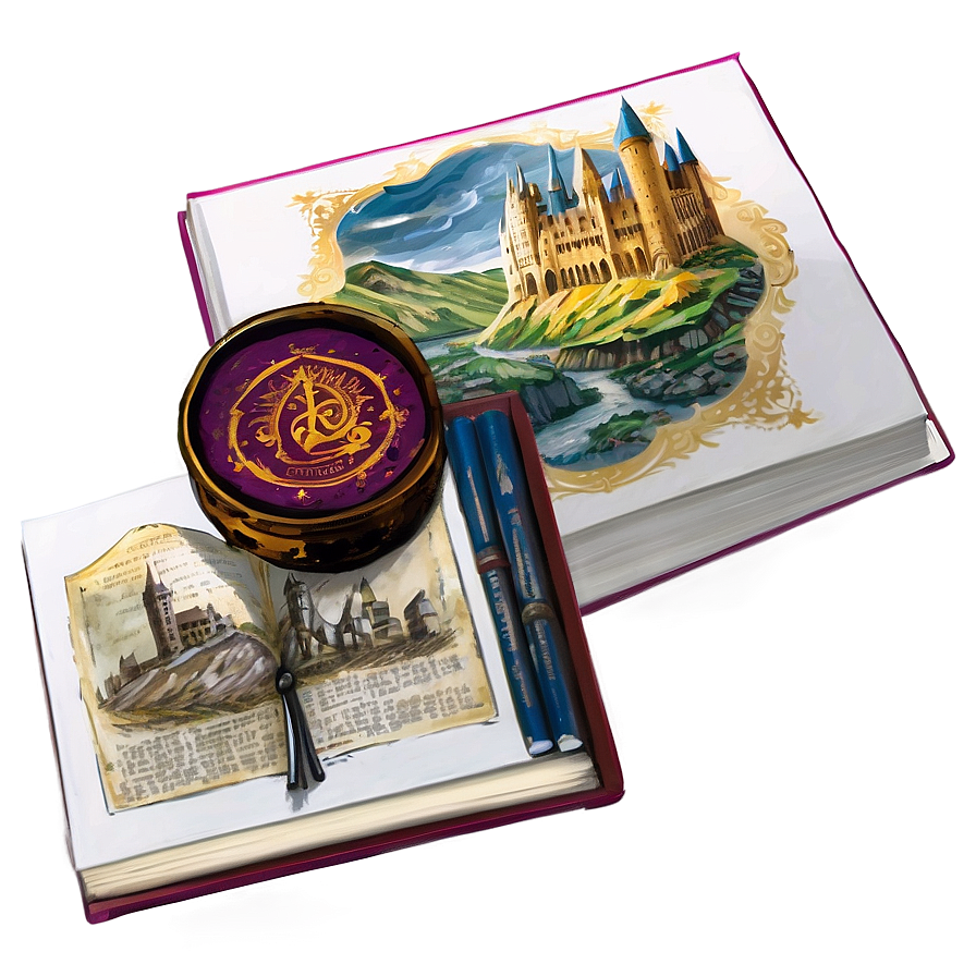 Harry Potter Illustrated Collection Png 24