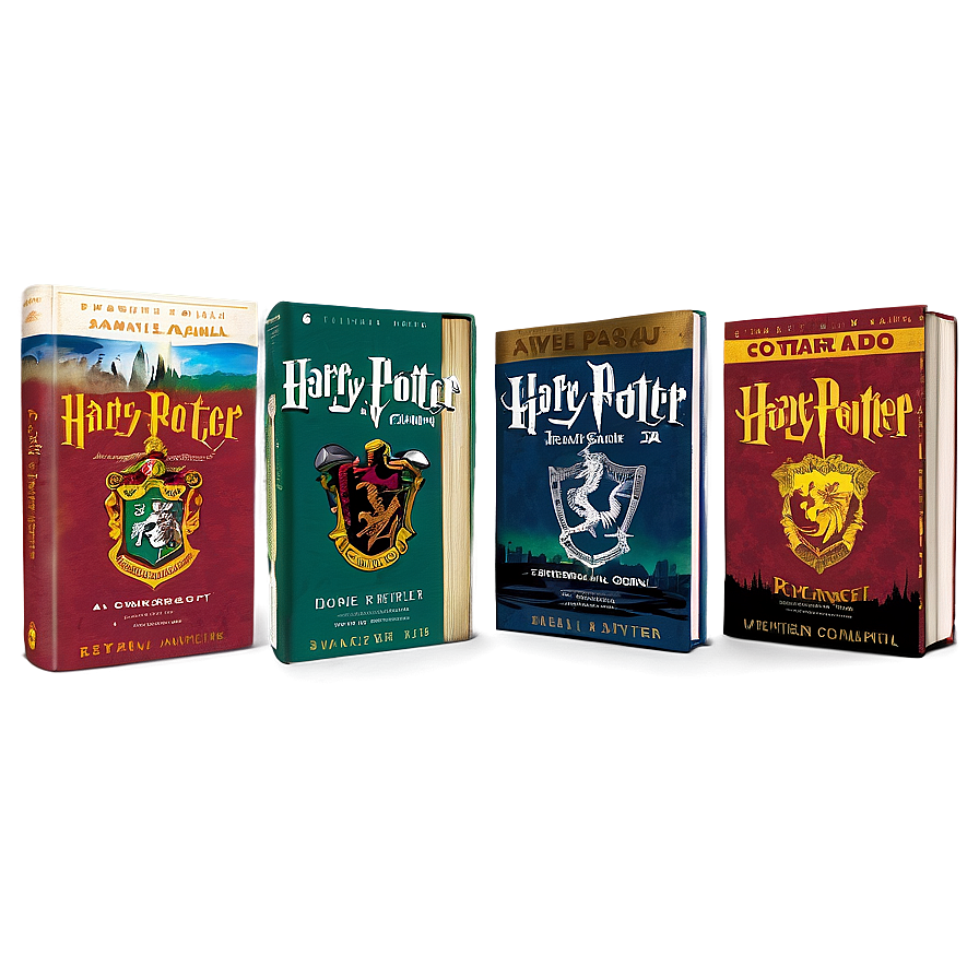 Harry Potter Original Covers Png Oht