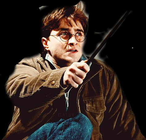 Harry Potter Wand Duel Stance