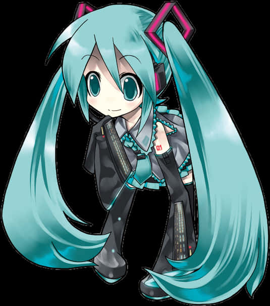 Hatsune Miku Vocaloid Character