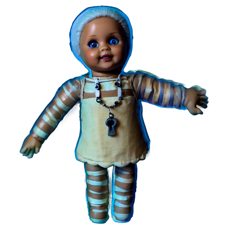 Haunted Doll With Key Png Kra