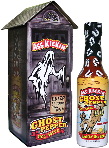 Haunted Hot Sauce Packagingand Bottle