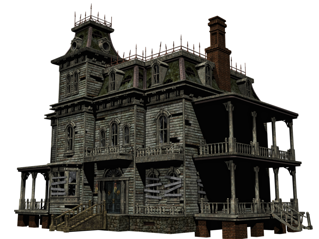 Haunted_ House_3 D_ Render