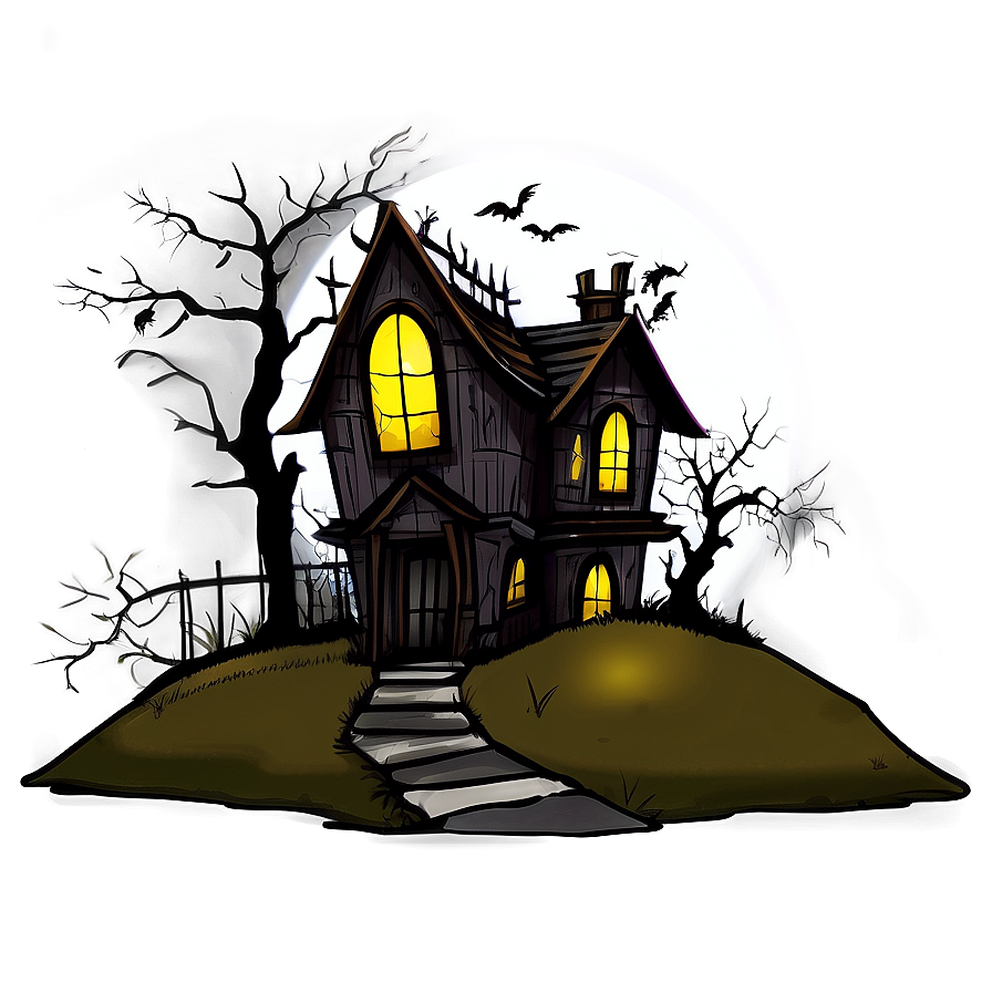 Haunted House On Hill Png 70