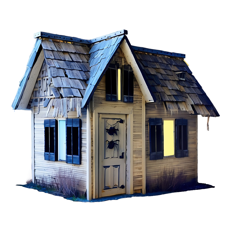 Haunted House With Creepy Eyes Png 05242024