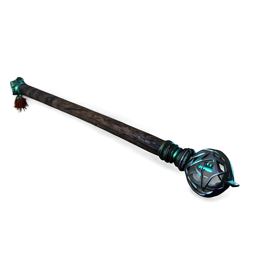 Haunting Dark Magic Staff Png 24