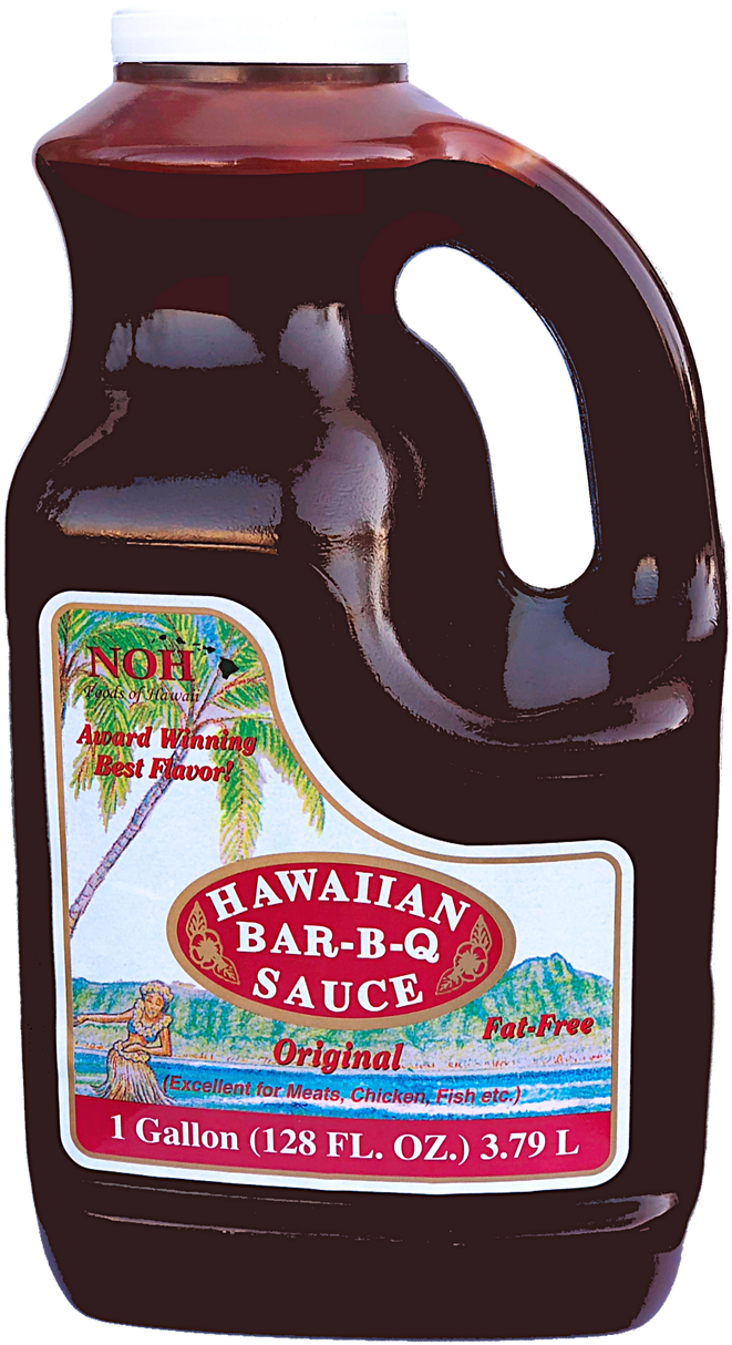 Hawaiian B B Q Sauce Gallon Jug