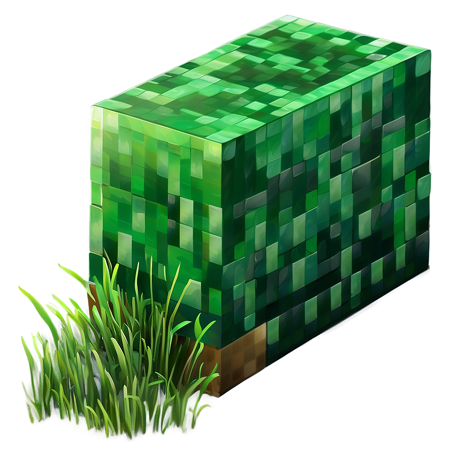 Hd Minecraft Grass Block Design Png 71