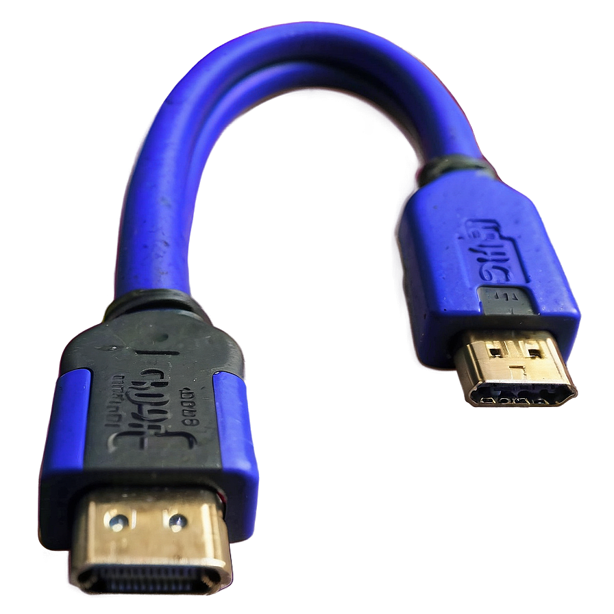 Hdmi Cable On Black Png 06292024