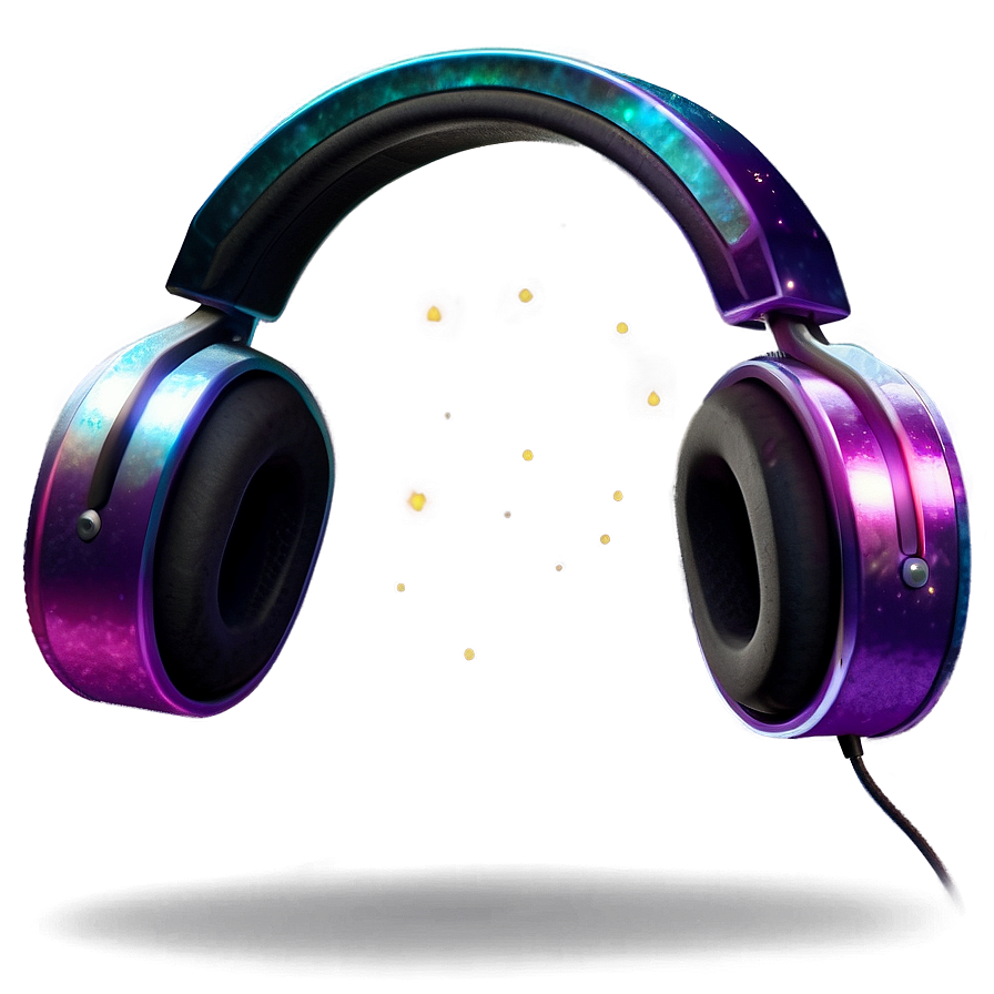 Headphones Space Theme Png 48